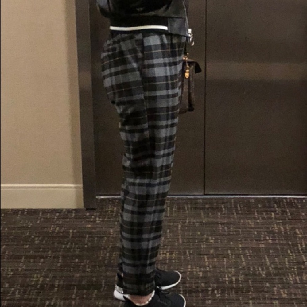 Pull and bear plaid pants